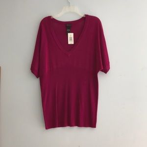 Above The Elbow V-Neck Sweater